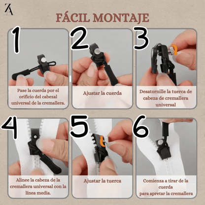Kit Reparación Cremalleras - ZipFix™