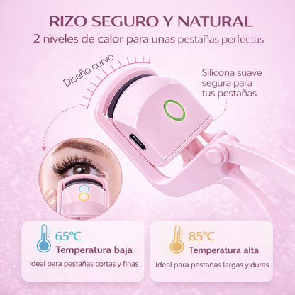 Rizador de Pestañas Térmico — ¡Pestañas perfectas y duraderas en segundos!