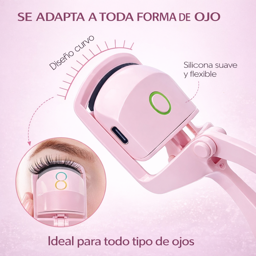 Rizador de Pestañas Térmico — ¡Pestañas perfectas y duraderas en segundos!