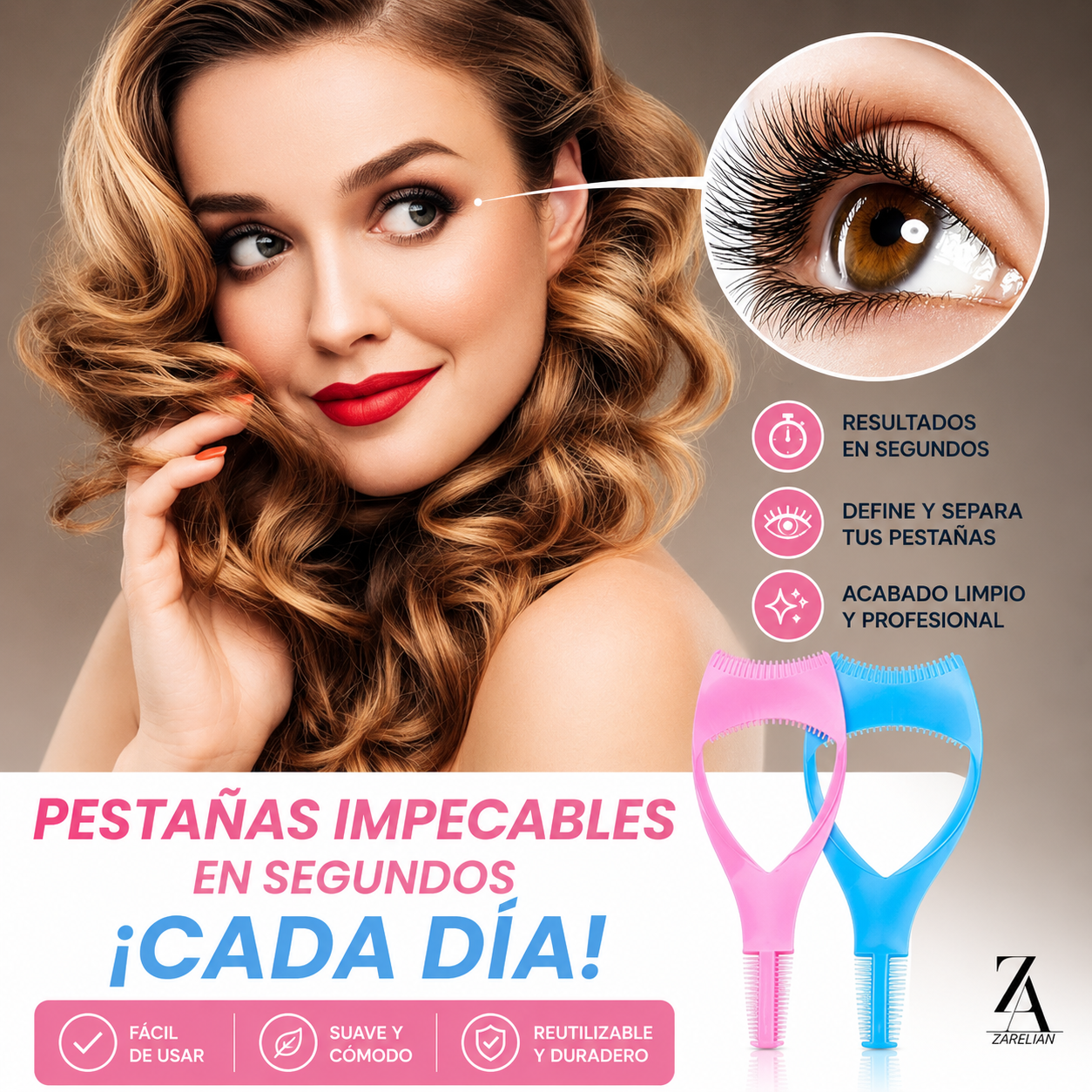 Aplicador de rímel - GlamLook